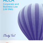 "Kaplan ACCA F4 Corporate and Business Law Study Text 2025 (LW ENG) cover image"