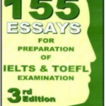 155 Essays for IELTS and TOEFL Exam Preparation Book Cover