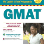 "Barron's GMAT 16th Edition book cover featuring comprehensive study guides, practice tests, and strategies for GMAT exam preparation."