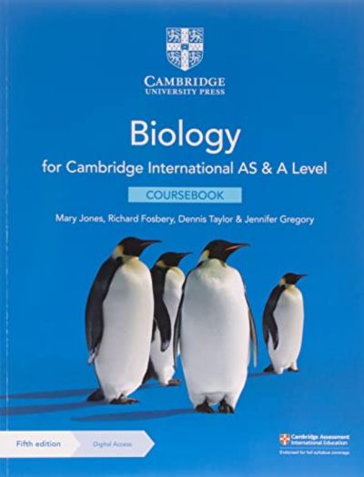 A Level Biology Coursebook 5th Edition Book Cover