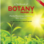 A Text Book of Botany Paper D Plants Physiology & Ecology with Objective - Caravan
