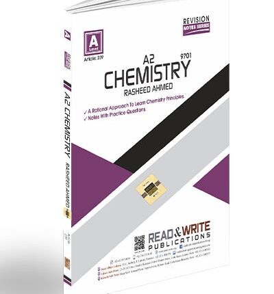 A2 Level Chemistry Revision Notes Article No 239 – Cover Image