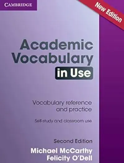 Academic Vocabulary in Use With Answers By Michael McCarthy book cover