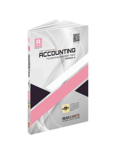 Accounting A2 Level Paper 4 P4 Yearly Topical Article 117 Book cover