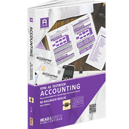 Accounting AS Level Textbook Series Theory and Practice Article No 115 book cover