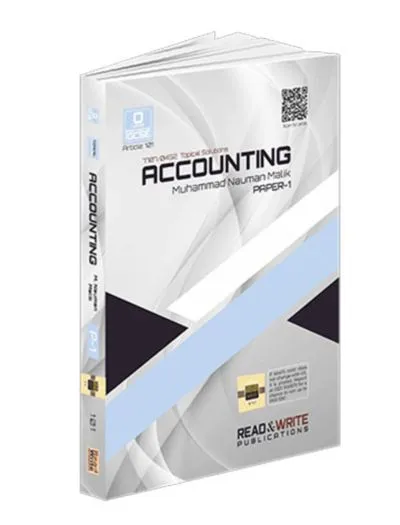 Accounting O Level/IGCSE MCQ's P-1 Topical Worked Solutions Article No 101 book Cover