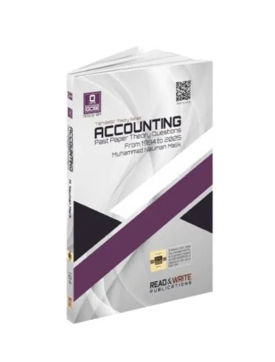Accounting O Level/IGCSE Notes Article No 104 cover