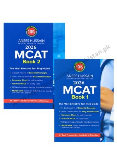 Anees Hussain MCAT Set 2026 Latest Edition Cover