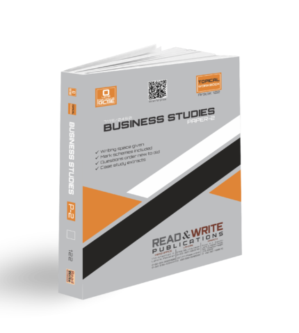 Art #122 Business Studies O Level Paper 2 Topical Workbook