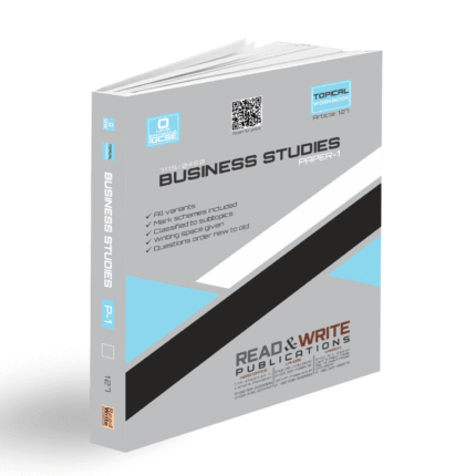 Art 127 Business Studies O Level Topical Work Book