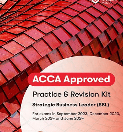 BPP ACCA Strategic Business Leader (SBL) Practice and Revision Kit 2024 book cover