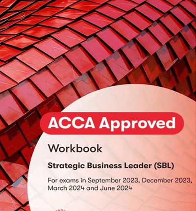 BPP ACCA Strategic Business Leader workbook book cover