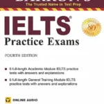 Barrons IELTS Practice Exams 4th edition Book cover