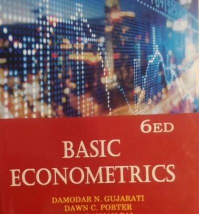 Basic Econometrics 6th Edition by Damodar N Gujarati and Dawn C. Porter book cover