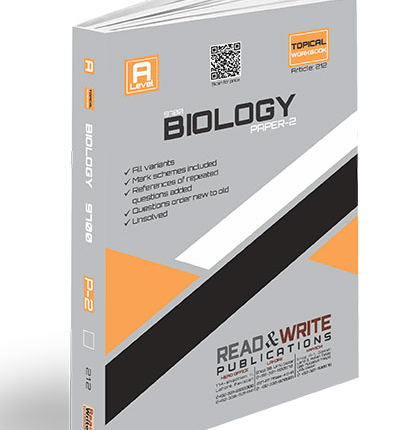 Biology A Level P2 Topical Workbook Article No 212 – image cover
