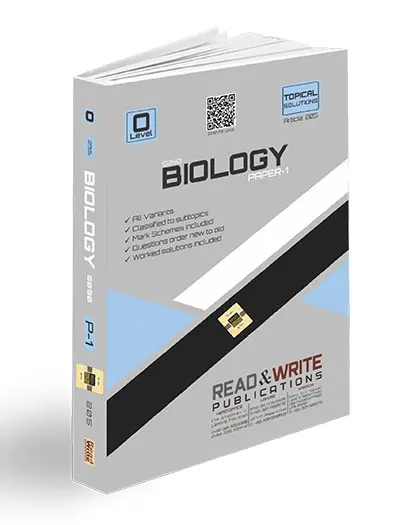 Biology O Level P1 Topical MCQs Article 205 cover