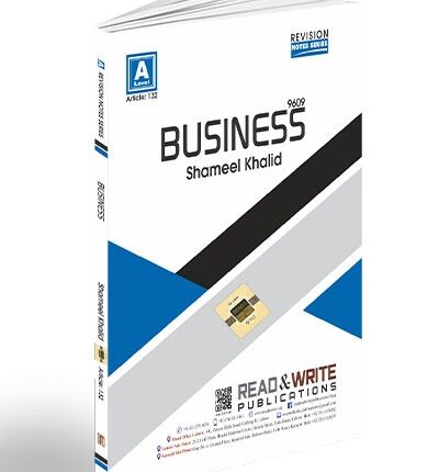 Business A Level Notes Article No 132 Cover image