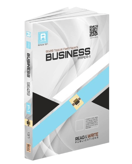 Business A Level P1 Topical Past Papers Article No 137 Front Cover