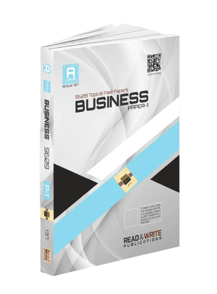 Business A Level P1 Topical Past Papers Article No 137 Front Cover