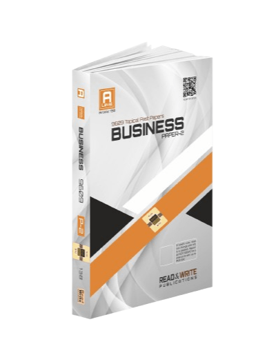 Business A Level P2 Topical Past Papers Article 138 Front Cover