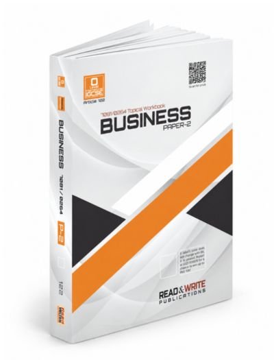 Article 122 Business Studies O Level Paper 2 Topical Workbook Cover