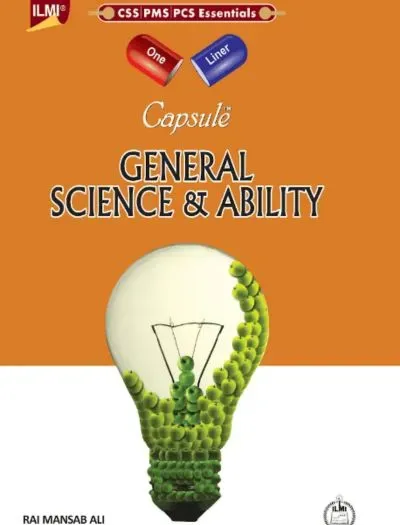 CAPSULE General Science & Ability By Rai Mansab Ali – ILMI book cover