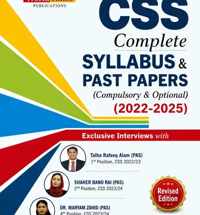CSS Complete Syllabus with Past Papers (Compulsory & Optional) 2022–2025 book cover