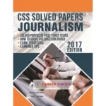 CSS Solved Papers Journalism 2017 Edition By Faisal Zaidi - Dogar