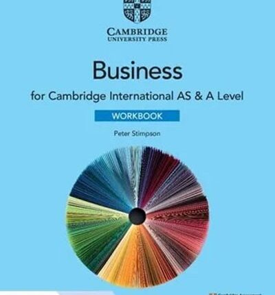 Cambridge AS & A Level Business Workbook 2nd Edition front cover