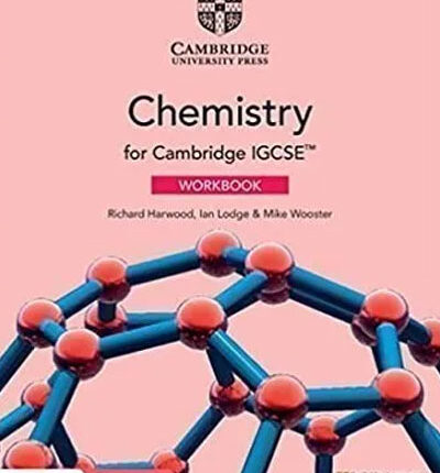 Cambridge IGCSE Chemistry Workbook 5th Edition book cover