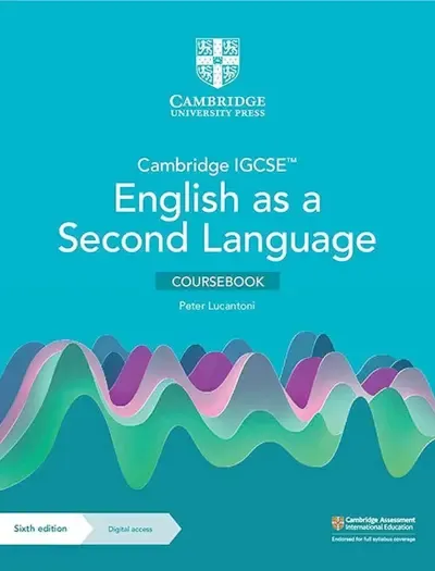 Cambridge IGCSE English as a Second Language Coursebook 6th Edition book cover