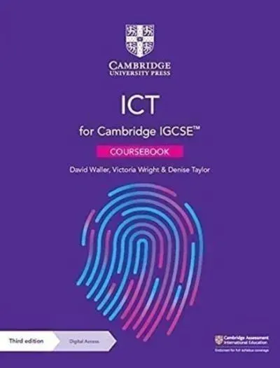 Cambridge IGCSE ICT Coursebook 3rd Edition book cover