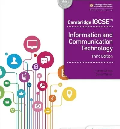 Cambridge IGCSE Information and Communication Technology ICT Hodder 3rd Edition book cover