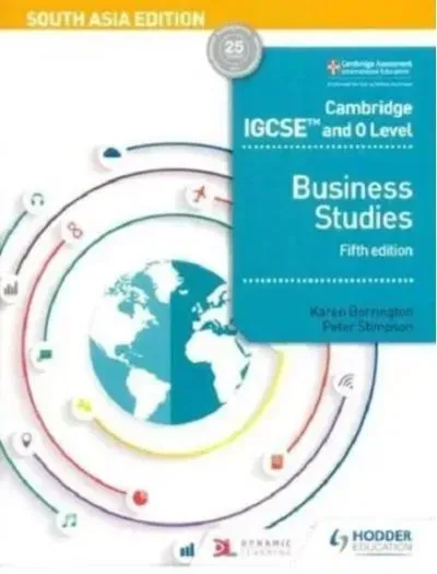 Cambridge IGCSE & O Level Business Studies 5th Edition South Asian Edition book cover