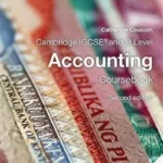 Cambridge IGCSE and O Level Accounting Coursebook 2nd Edition Book cover