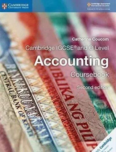 Cambridge IGCSE and O Level Accounting Coursebook 2nd Edition Book cover