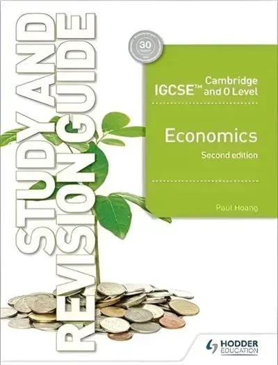 Cambridge IGCSE and O Level Economics Study & Revision Guide Hodder book cover