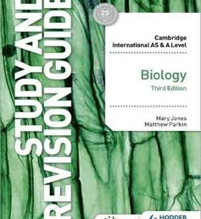 A Level Biology Study and Revision Guide image cover