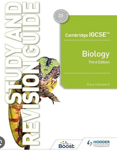 Cambridge IGCSE and O Level Biology Study and Revision Guide