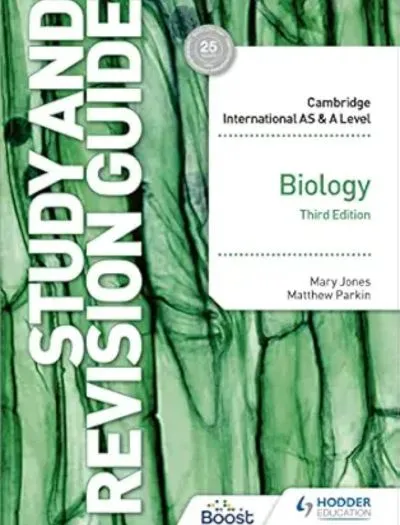 Cambridge International AS & A Level Biology Study and Revision Guide Cover