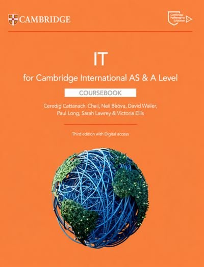 Cambridge International AS & A Level IT Coursebook 3nd Edition Cover