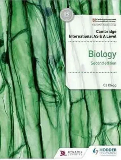 Cambridge International AS and A Level Biology Students Book 2nd Edition Front Cover