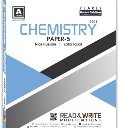 Chemistry A Level P5 Yearly Worked Solutions Article No 235 – Cover Image