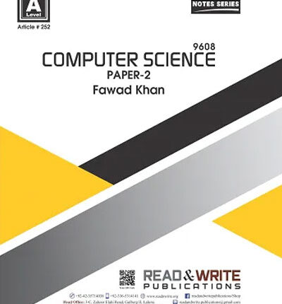 Computer Science A Level P2 Notes Art 252 book cover
