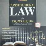 Constitutional Law (MCQs) - Jahangir World Times book cover
