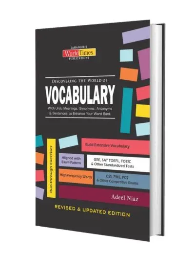 Discovering The World of Vocabulary CSS PMS By Adeel Niaz – JWT book cover