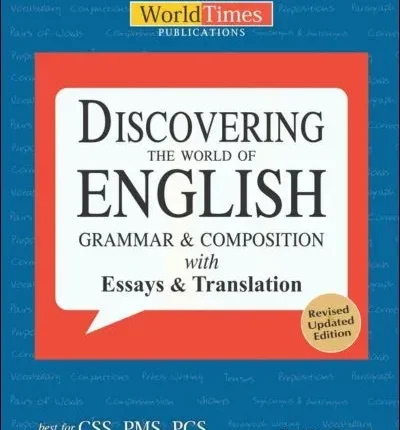 Discovering the World of English Grammar and Composition by JWT 2026 Editon book cover