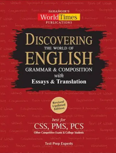Discovering the World of English Grammar and Composition by Jahangir World Times book cover