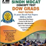 Dow Grads MDCAT Past Papers 2026 Edition book cover