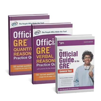 "ETS Official GRE Guide Super Pack Cover – GRE Prep Book Bundle"
